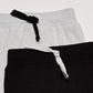 Hudson Baby Unisex Baby Cotton Pants and Leggings Black Gray, 3-6 Months