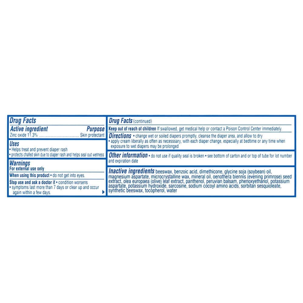 Balmex Zinc Oxide Diaper Rash Cream 4 Oz. (Case Of 6)