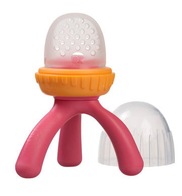 B.Box Silicone Fresh Food Feeder | Ages 4 Months+ | Tripod Design Easy For Baby To Hold | Perfect For Fresh Or Frozen Foods | Ca