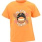 Boys Mr Steal Your Pie Funny Kids Thanksgiving Clothes T Shirt (18M, Orange)