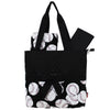 NGIL Baseball Print Quilted Diaper Bag