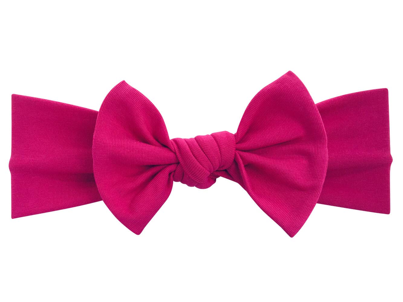 Babygiz Baby Girl Headbands-Infant,Toddler Cotton Handmade Hairbands With Bows Child Hair Accessories (Fuchsia Pink)