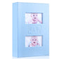 Ywlake Baby Boy Photo Album 4X6 300 Pocket Pictures, Leather Cover Newborn Shower Boy Bebe Album Holds 300 Horizontal Pictures B