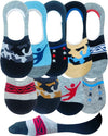 Quarya No Show Socks Loafer Non Slip Invisible Ultra Low Cut Liner Boat Line Shoe Liners Unisex For Men And Women Multicolored P