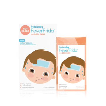 Frida Baby Cool Pads For Kids Fever Discomfort By Fridababy, 5 Count