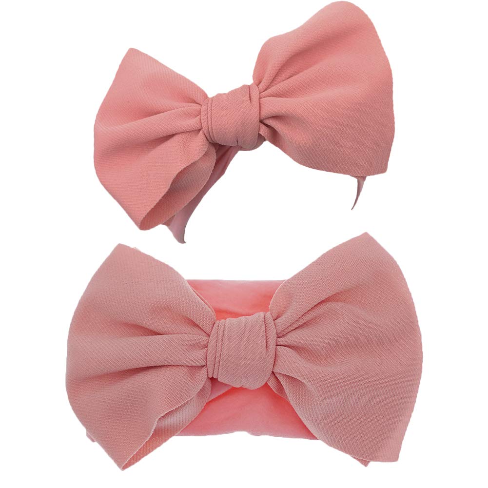 Kidocheese Baby Girl Bows Nylon Headbands With Bows Hair Bow Handmade Hairbands Elastics Hair Accessories For Newborn Infant Tod