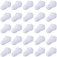 Duufin 25 Pairs Toddler Ankle Socks Low Cut Kids Half Cushion Toddler Socks White Low Rise Ankle Socks For Toddler Boys And Girl