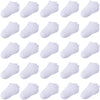 Duufin 25 Pairs Toddler Ankle Socks Low Cut Kids Half Cushion Toddler Socks White Low Rise Ankle Socks For Toddler Boys And Girl