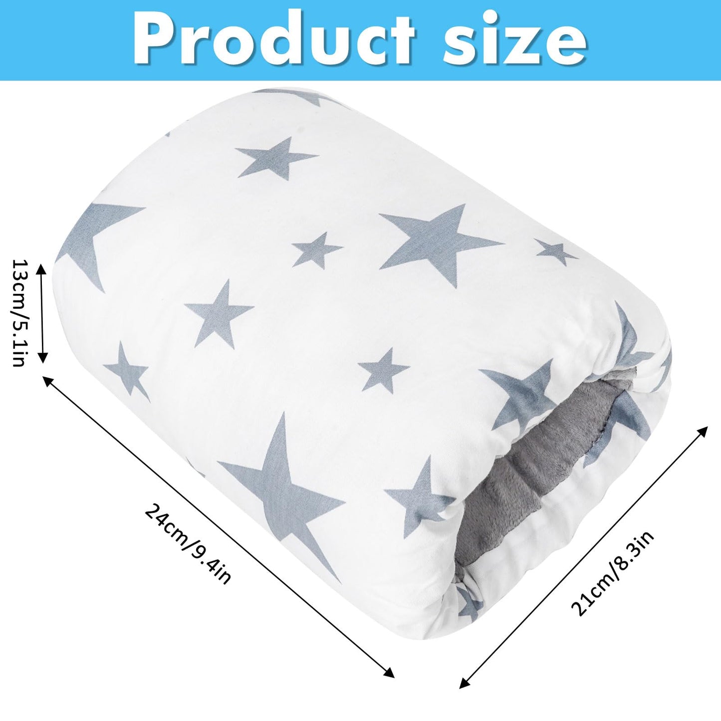 Povkufii 1Pc Baby Nursing Arm Breastfeeding Pillow Adjustable Nursing Pillow Soft Nursing Arm Pillow Baby Feeding Pillow (Five P