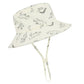 Durio Baby Girl Sun Hat Upf 50+ Sun Protection Baby Girl Hats Wide Brim Toddler Hats For Girls Boys E Beige Dinosaur 3-6 Months