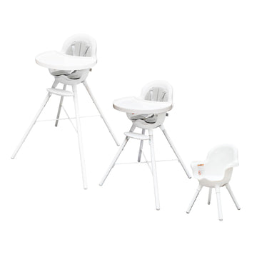 Boon Grub Adjustable Baby High Chair - Convertible High Chair And Toddler Chair - High Chairs For Babies And Toddlers 6 Months T
