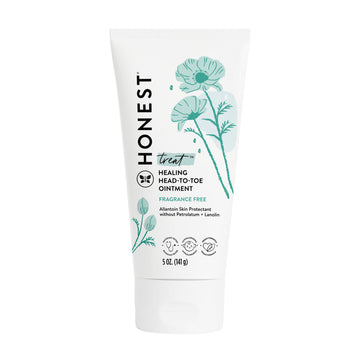 The Honest Company Head To Toe Multi-Purpose Healing Ointment  Gentle For Baby  Hypoallergenic, Vegan, Allantoin-Powered  5 Oz
