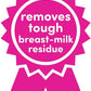 Breast Pump Wipes By Dapple Baby, Hypoallergenic & Powered By Plants, Removes Milk Residue, Leaves No Taste, Singles, Fragrance