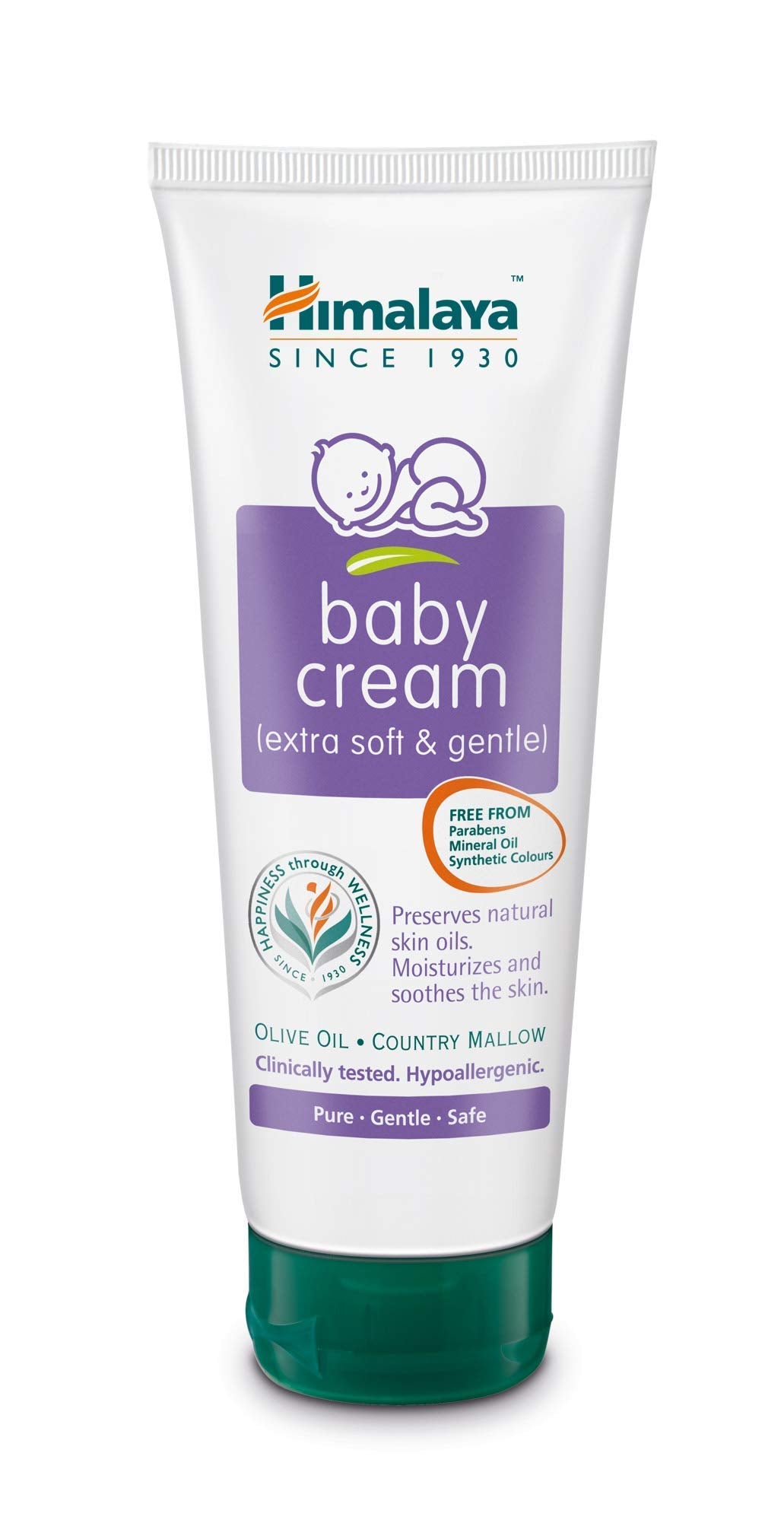 Himalaya Baby Cream, Face Moisturizer & Day Cream, For Dry Skin, 50Ml