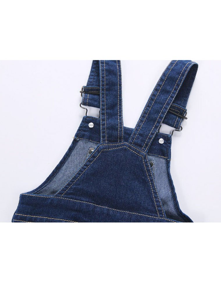 Abolai Cute Baby Boys Clothes Toddler Jumpsuit Rompers Jean Overalls Set With Stripe T-Shirt Black 70