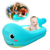 Inflatable Baby Bathtub In Whale | Portable Travel Baby Bathtub For Infants | Lightweight, Leakproof, And Foldable Baby Bath | I