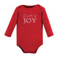 Hudson Baby Baby Girls Hudson Unisex Cotton Layette Set, Christmas Scene, 6-9 Months And Toddler T Shirt Set, Christmas Scene, M