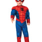 Rubies Baby Boys Marvel Super Hero Adventures Deluxe Infant and Toddler Costumes, Spider-Man, Toddler US