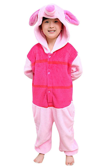 Leavelive Kids Animal Onesies Halloween Cosplay Costume Pajamas(125#(55-59 Inch),Kidspigy)