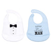 Little Treasure Unisex Baby Silicone Bibs, Tux, One Size