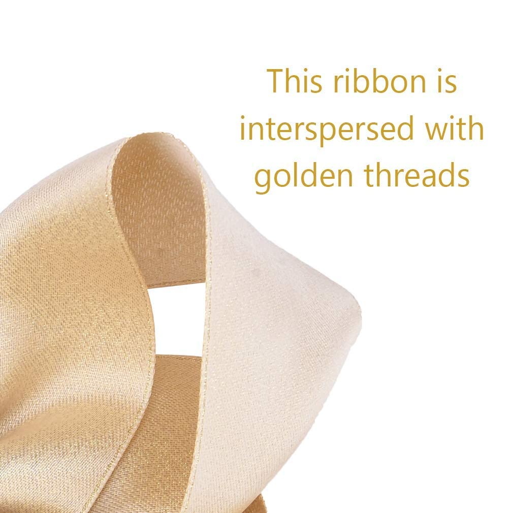 Deeka 2 Pcs 6' Big Hand-Made Shiny Glitter Ribbon Hair Bows Alligator Clips Hair Accessories For Little Teen Toddler Girls Kids