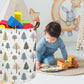 Tibaolover Tree Baby Laundry Basket Baby Hamper Kids Hamper Basket Toy Storage Bin For Boys Woodland Room Decor Baby Nursery Ham