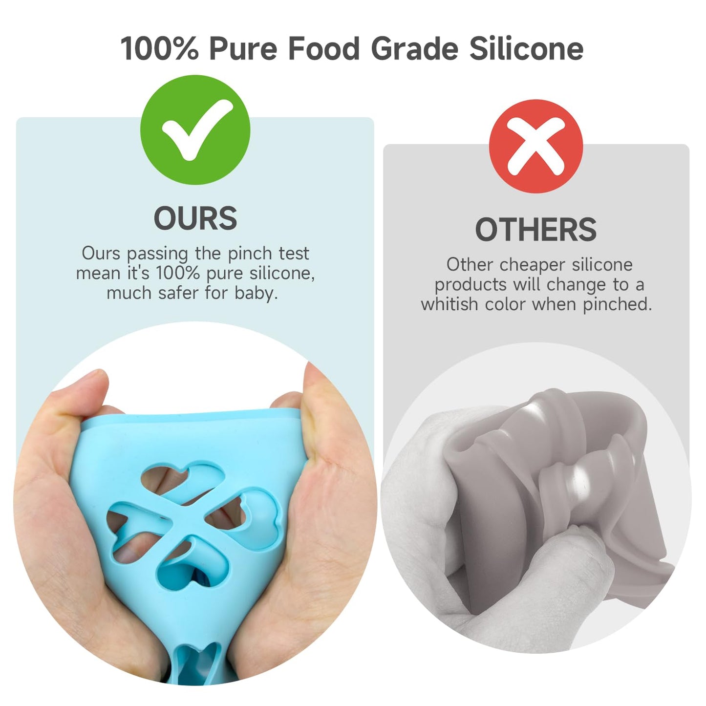 Morlike 4 Pack Silicone Sleeves Fit For 9 Oz/270 Ml Dr. Brown'S Wide Neck Glass Baby Bottle, 100% Silicone Covers Protect Baby G