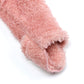 Baby Girls Warm Onesies Hoodies Winter Outwear Outfits Fluzzy Jumpsuit For Infant Pink 6-9M