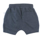 Ruggedbutts Baby/Toddler Boys Heather Navy Jogger Shorts - 12-18M