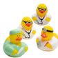 HAPPY DEALS Doctor Rubber Ducks | 12 Pack | Yellow, Rubber, Healthcare Party Favors