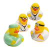 HAPPY DEALS Doctor Rubber Ducks | 12 Pack | Yellow, Rubber, Healthcare Party Favors
