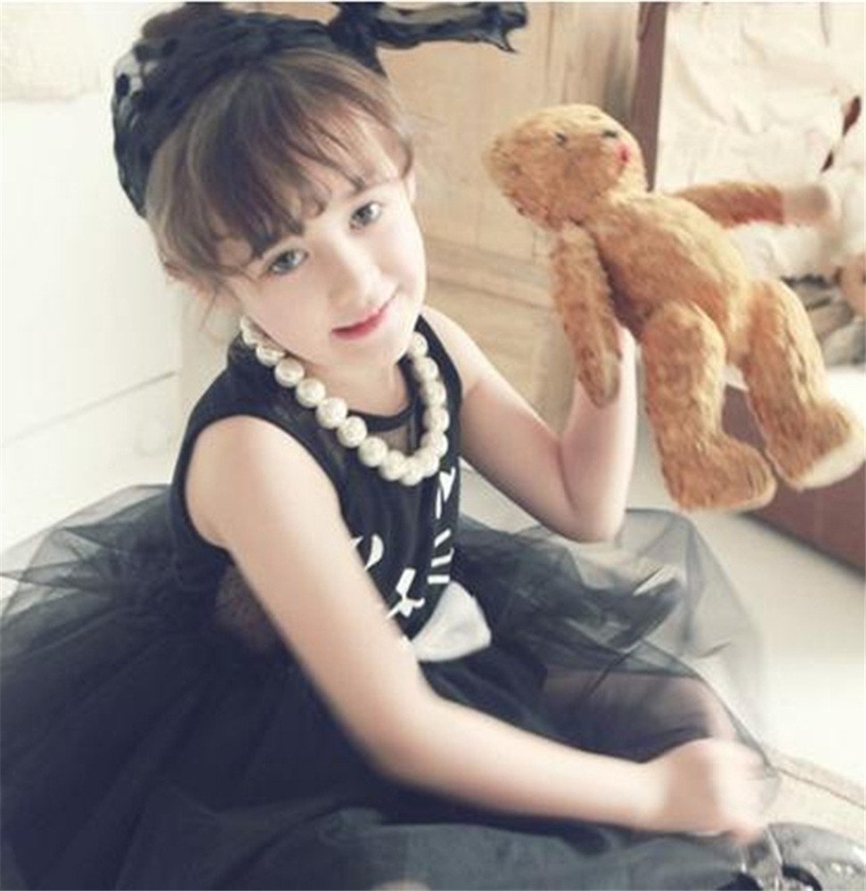 Toddler Girl Halloween Dress Black Cat Dress Fancy Holiday Party Dresses 2T