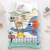 Butterthief Light Weight Cartoon Printed Blanket 100 x140 cm, 05 Years Soft Flannel for All Seasons Reversible Baby Blanket for