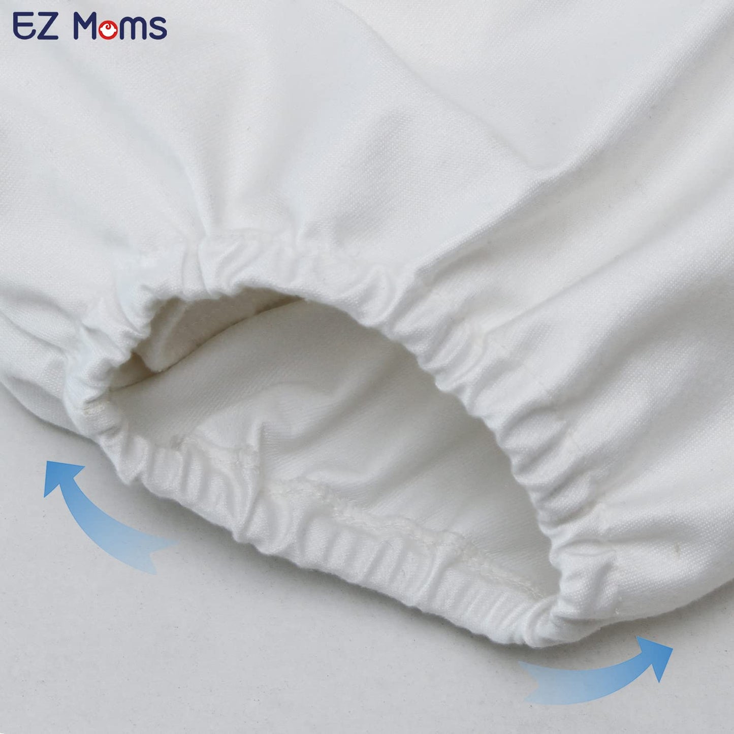 Ez Moms 4 Packs Soft Diaper Covers For Toddler Girls Reusable Portable Rubber Pants For Toddlers Plastic Underwear Covers For Po