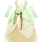 Cqdy Princess Costume For Girls Fancy Fairy Halloween Party Dress Up Toddler Baby Tale Role Play Green Dress