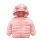 CECORC Winter Coats for Kids with Hoods Light Puffer Jacket for Girls | Baby, Infants, Toddlers, 12-18 Months,Pink