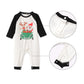Iffei Christmas Pajamas For Family Matching Sets Holiday Pj'S With Satna Reindeer Long Sleeve Shirt And Pant With Pocket 3-6Mont