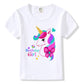 Birthday Girls Costume - Headband, Shirt, Tutu Skirt Dress, Satin Sash - Unicorn Gifts For Girls (Birthday Girl 7, 4-5 Years)