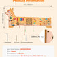 VEVOR Dog Activity Busy Board Wall, 12 Wall Activities Board, Montessori Sensory Wall Panel for Kids 3-12 Years, Sensory Wall Ac