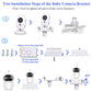 Eysaft Baby Monitor Mount Baby Kamera Holder Compatible With Infant Optics Dxr-8 Pro,Nanit N322Nw, Anmeate Sm935E,Vava,Hellobaby