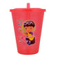 Meswarn Straw Cup | EasyGrip Soft Straw Sippy Cup 250ML| Baby Straw Sipper Glass with Lid Toddler Feeding Supplies| BPA Free Si