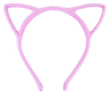 Bonnie Z. Leonardo Furry Cat Ears Headband Pink