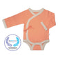 Babysoy Kimono Bodysuit (Baby) - Cantaloupe-6-12 Months