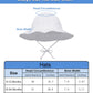 Simplikids Upf 50+ Uv Sun Protection Wide Brim Baby Sun Hat,White #4,0-12 Months