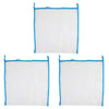 Firm Durable Bath Toy Storage Bag Mesh Toy Bag Balcony Hangs Wall Door(Blue)