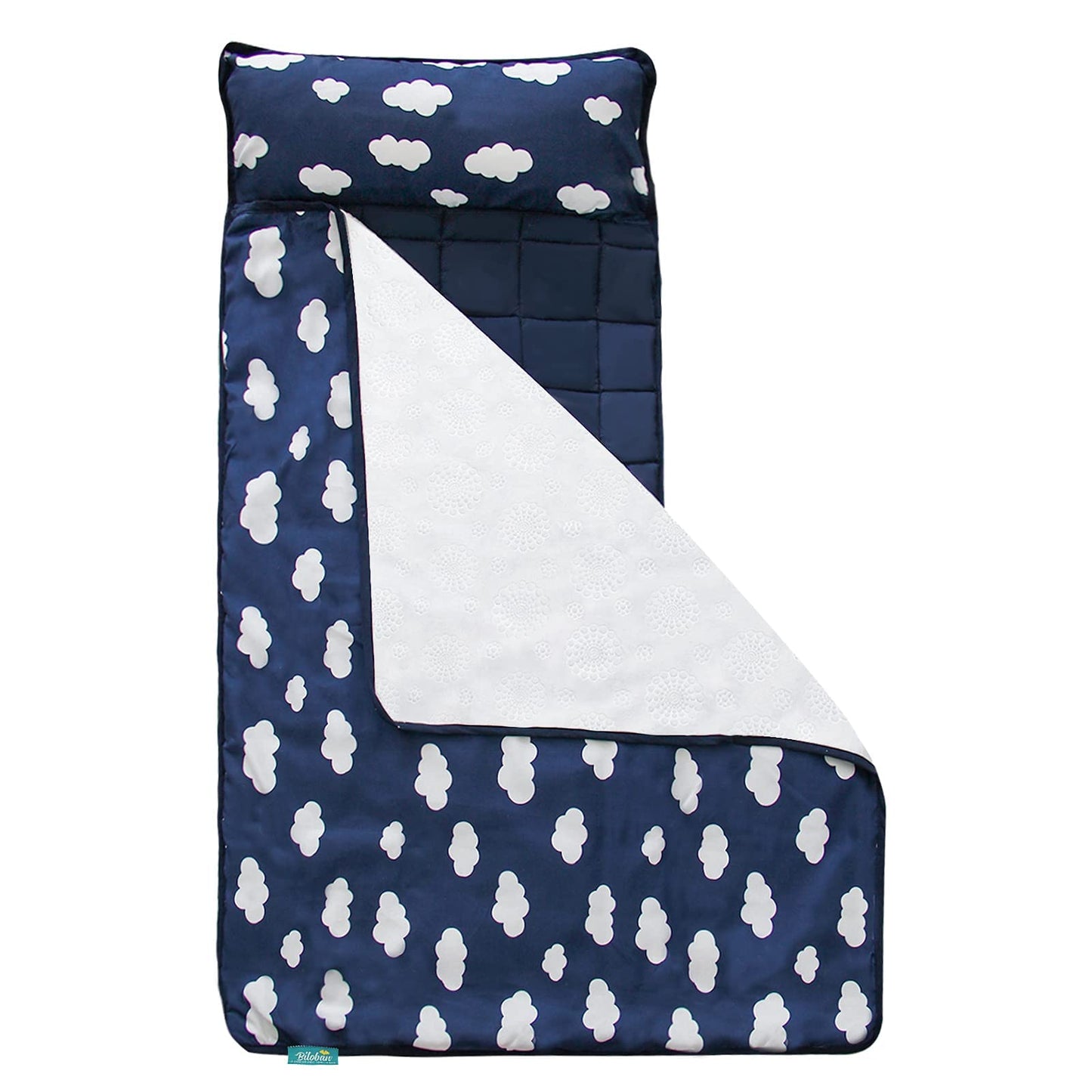 Toddler Nap Mat With Removable Pillow And Blanket, Nap Mats For Daycare Preschool Kindergarten, Lightweight Portable Travel Slee