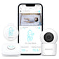 Sense-U Smart Baby Monitor 3+2K Ptz Camera - Tracks Abdominal Movement, Rollover, Temp, 2K Video, Audio, Motion, With Realtime A