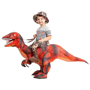 Goosh Inflatable Dinosaur Costume For Kids Halloween Costumes Boys Girls 48In Funny Blow Up Costume For Halloween Party Cosplay