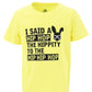 Unique Baby Boys Hip Hop Easter Bunny Shirt (10, Yellow)
