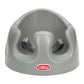 Nuby My Floor Seat, Soft Foam Cushion With Safety Harness And High Back Design, For Ages 4-12 Months, Gray